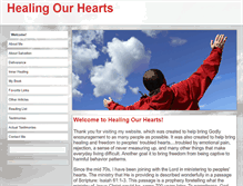 Tablet Screenshot of healingourhearts.org